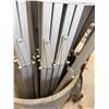Image 12 : Multiple Vertical Panels 39" x 51" on Rolling Utility Cart
