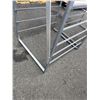 Image 2 : Qty 2 Elfa Seven Runner Platinum 0081113 Drawer Frame Racks 21" x 18" x 69"H (Contents Not Included)