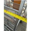 Image 9 : Qty 2 Elfa Seven Runner Platinum 0081113 Drawer Frame Racks 21" x 18" x 69"H (Contents Not Included)