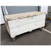 Image 2 : Rolling Metal Jobsite Tool Chest 60" x 24" x 32"H (Contents Not Included)