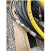 Image 3 : Contents of Pallet: Multiple Hoses w/ Fitted Ends, Misc Sizes