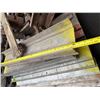 Image 4 : Contents of Pallet:  Multiple Adjustable Scaffolding Leveling Jacks, Base Plates & Metal Struts, Mis