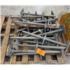 Image 2 : Contents of Pallet:  Multiple Adjustable Scaffolding Leveling Jacks, Tubes, Braces, Guardrails, etc