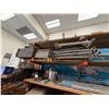 Image 3 : Contents of Pallet:  Multiple Adjustable Scaffolding Leveling Jacks, Tubes, Braces, Guardrails, etc