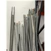Image 6 : Contents of Pallet:  Multiple Adjustable Scaffolding Leveling Jacks, Tubes, Braces, Guardrails, etc