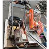 Image 1 : Norton Clipper BB-203-SY Blockbuster Masonry Saw, Wacker Neuson Vibratory Plate Compactor, Hose, etc