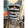 Image 3 : Metal Multi-Tiered Industrial Revolving Parts Bin 64"H