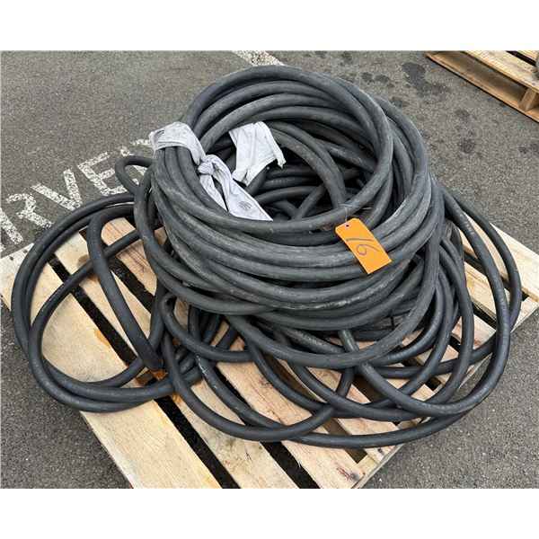 Contents of Pallet:  Multiple Hoses w/ Fitted Ends, Misc Sizes