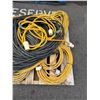 Image 2 : Contents of Pallet:  Multiple Heavy-Duty Power or Extension Cables w/ Twist Lock Fittings, Misc Size