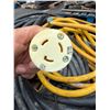 Image 6 : Contents of Pallet:  Multiple Heavy-Duty Power or Extension Cables w/ Twist Lock Fittings, Misc Size