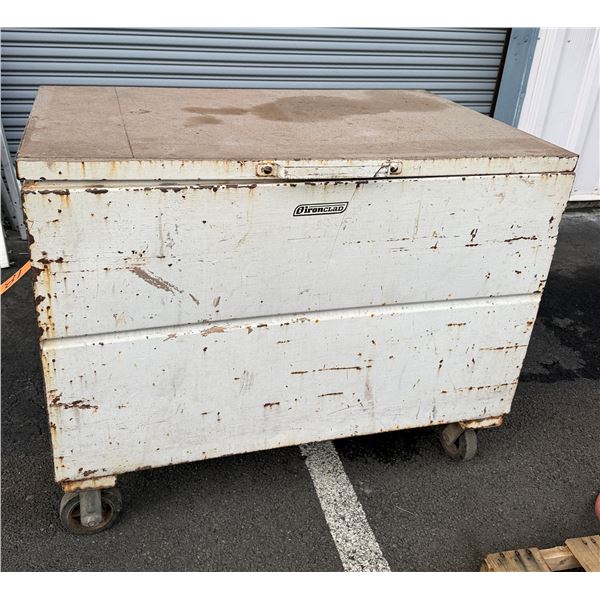 IronClad Rolling Metal Jobsite Tool Chest 48" x 30" x 40"H (Contents Not Included)