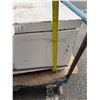 Image 11 : Small Metal Jobsite Tool Chest 32" x 19" x 16"H on Platform Dolly