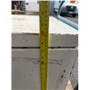Image 12 : Small Metal Jobsite Tool Chest 32" x 19" x 16"H on Platform Dolly
