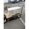 Image 13 : Small Metal Jobsite Tool Chest 32" x 19" x 16"H on Platform Dolly
