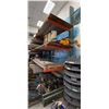 Image 1 : Metal Adjustable Warehouse Cantilever Pallet Rack 60" x 49" x 147"H (Contents Not Included)