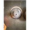 Image 2 : Vintage Heavy-Duty Rolling Floor Safe w/ Combination & Key Lock