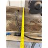 Image 11 : Metal Warehouse Table 72" x 36" x 34"H w/ Delta 11-950 Drill Press & Double End Bench Saw