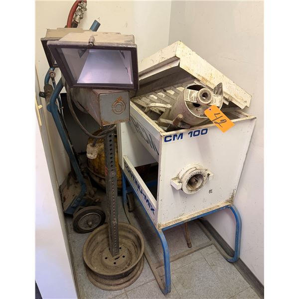 Continu-Mix CM 100 Mortar & Plaster Mixing Machine