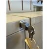 Image 6 : Qty 2 HON 4-Drawer Locking Filing Cabinets w/ Keys