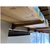 Image 9 : Adjustable Wall Bracket Slot Shelving System w/ Contents: Organizer Bins, Brita Filter, etc