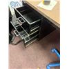 Image 4 : Metal Desk w/ Laminate Top & 2 Drawers 60" x 30" x 29"H w/ Blue Office Chair