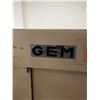 Image 2 : Qty 3 GEM 4-Drawer Locking Filing Cabinets w/ Keys