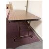 Image 3 : Qty 2 Folding Tables 96" x 30" x 29"H & 60" x 30" x 29"H