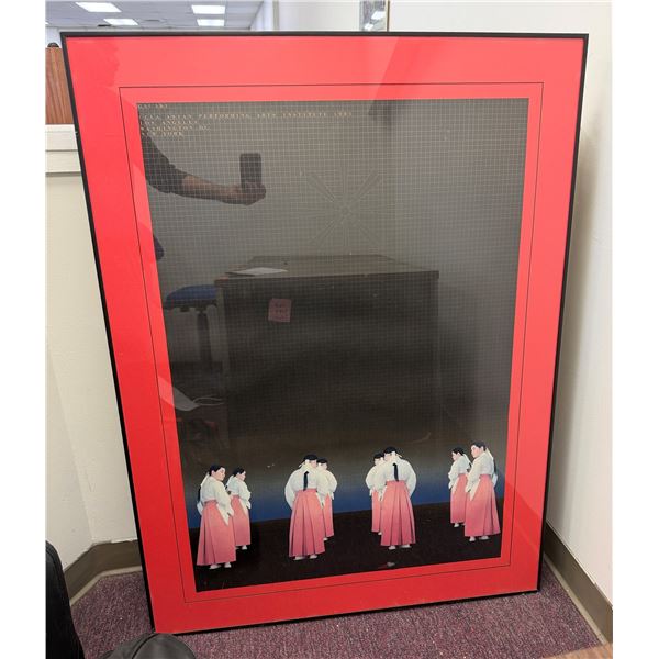 Gagaku UCLA Asian Performance Arts Print, 36" x 48"