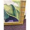 Image 3 : Polynesian Woman w/ Lei Artwork Signed by Artist, 36" x 43", Framed