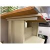 Image 5 : Rolling 3-Tier Utility Cart & 2-Door Cabinet, Misc Sizes (Contents Not Included)