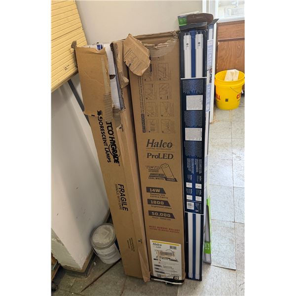 Multiple  Halco ProLED T8 & S4820 LED Linear Replacement Tube Light Bulbs