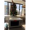 Image 1 : Panasonic Microwave Oven & Artificial Christmas Tree