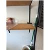 Image 2 : Adjustable Wall Bracket Slot Shelving System 97" x 12"  (Contents Not Included)