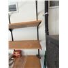 Image 3 : Adjustable Wall Bracket Slot Shelving System 97" x 12"  (Contents Not Included)