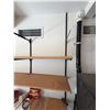 Image 4 : Adjustable Wall Bracket Slot Shelving System 97" x 12"  (Contents Not Included)