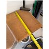 Image 9 : Adjustable Wall Bracket Slot Shelving System 97" x 12"  (Contents Not Included)