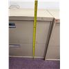 Image 16 : L-Shaped Desk 60" x 70" x 30"H w/ 2 Lateral File Cabinets & Office Chair (Contents Not Included)
