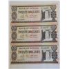 Image 1 : THREE BANK OF GUYANA $20 CRISP UNC BANKNOTES