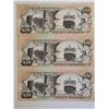 Image 2 : THREE BANK OF GUYANA $20 CRISP UNC BANKNOTES