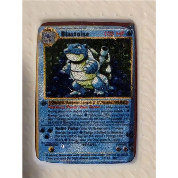 1 GRAM POKEMON BLASTOISE .999 FINE SILVER BAR