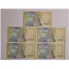 Image 2 : 5 INDONESIAN 1000 RUPIAH CRISP UNC BANKNOTES