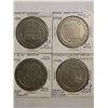 Image 1 : 4 VINTAGE METAL ONE DOLLAR CASINO TOKENS