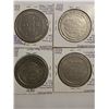Image 2 : 4 VINTAGE METAL ONE DOLLAR CASINO TOKENS