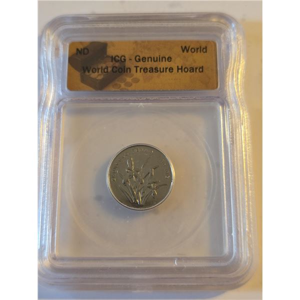 2012 CHINA 1 JIAO ICG GENUINE