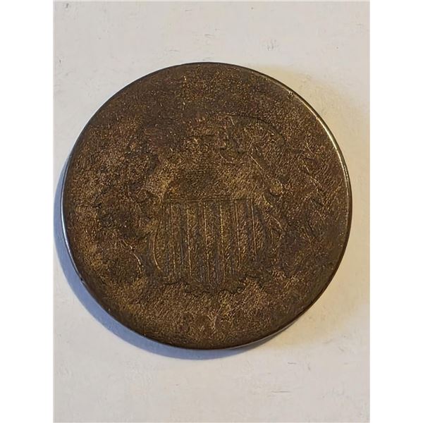 1864 UNITED STATES TWO CENT PIECE