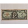 Image 1 : 1960 CUBA 5 PESOS BANKNOTE MAXIMO GOMEZ