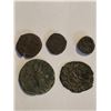 Image 1 : COLLECTION OF FIVE ANCIENT STYLE METAL COINS