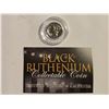 Image 1 : 1936 MERCURY DIME BLACK RUTHENIUM COLLECTABLE COIN