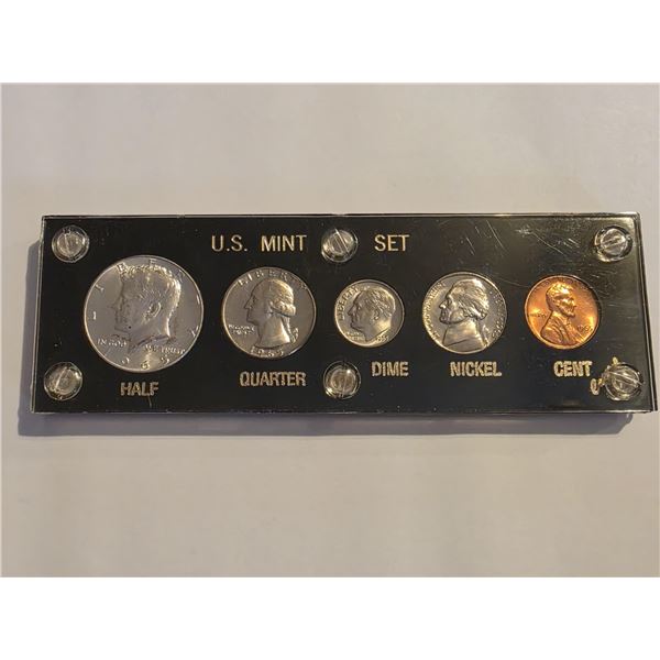 1965 US SPECIAL MINT SET IN CAPITOL HOLDER