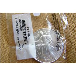 American Eagle Silver Dollar 2007 Unc